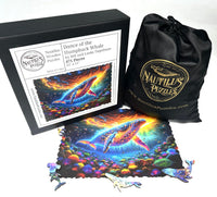 Dance of the Humpback Whale | Wooden Puzzle | 471 Pieces - Nautilus Puzzles - Wooden Jigsaw Puzzles For Adults