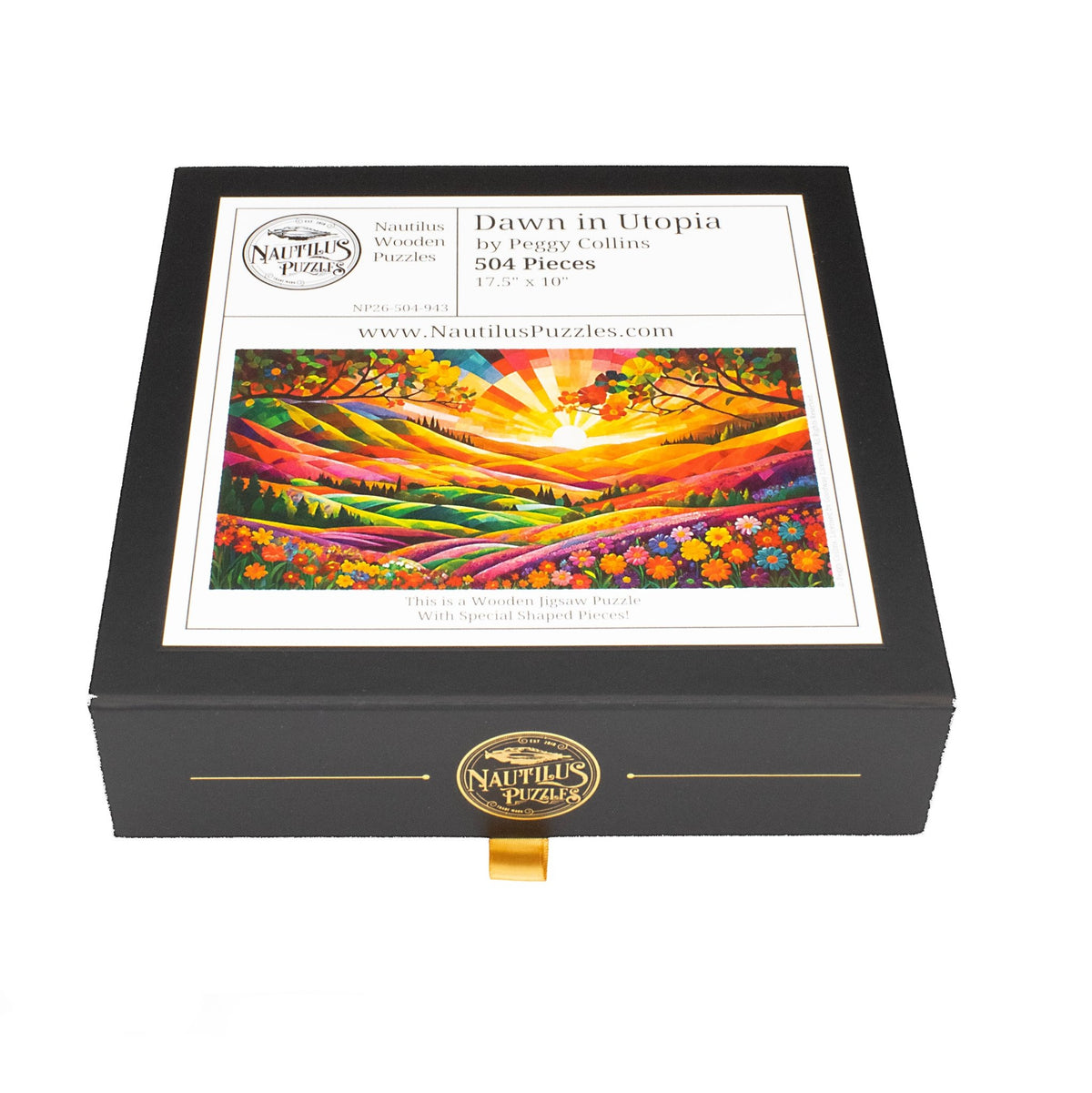 Dawn in Utopia (504 Piece Wooden Jigsaw Puzzle) - Nautilus Puzzles - Wooden Jigsaw Puzzles For Adults