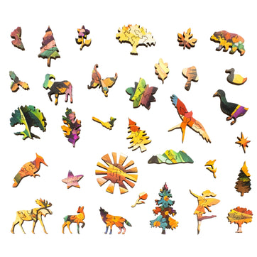 Dawn in Utopia (504 Piece Wooden Jigsaw Puzzle) - Nautilus Puzzles - Wooden Jigsaw Puzzles For Adults