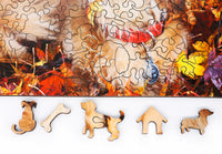Custom Puzzle - It's a Dog's Life - Nautilus Puzzles - Wooden Jigsaw Puzzles For Adults