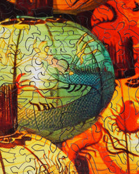 Dragon Lanterns (321 Piece Wooden Jigsaw Puzzle) - Nautilus Puzzles - Wooden Jigsaw Puzzles For Adults