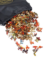 Dragon Lanterns (321 Piece Wooden Jigsaw Puzzle) - Nautilus Puzzles - Wooden Jigsaw Puzzles For Adults