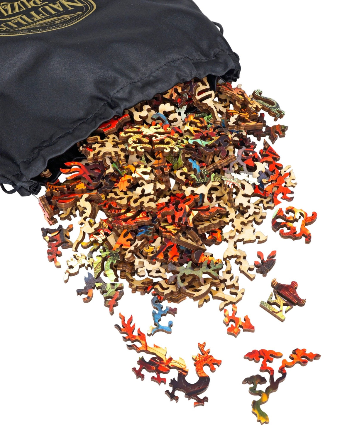 Dragon Lanterns (321 Piece Wooden Jigsaw Puzzle) - Nautilus Puzzles - Wooden Jigsaw Puzzles For Adults
