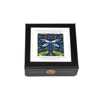 Dragonfly in Midnight - 51 Piece Mini Wooden Jigsaw Puzzle - Nautilus Puzzles - Wooden Jigsaw Puzzles For Adults