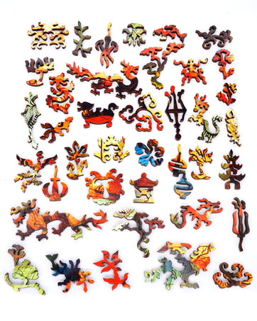 Artifact wood jigsaw puzzles