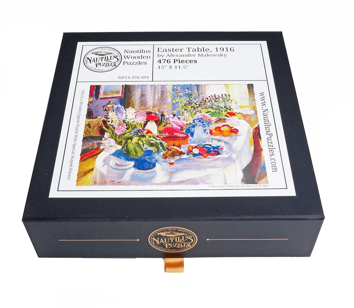 Easter Table, 1916 (476 Piece Wooden Jigsaw Puzzle) - Nautilus Puzzles - Wooden Jigsaw Puzzles For Adults