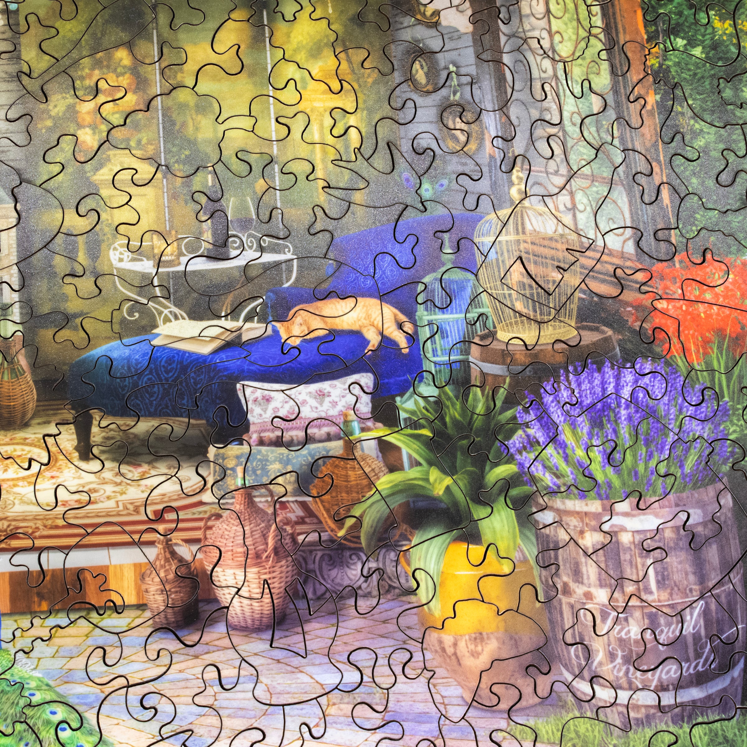 Escape to Wine Country (500 Piece Wooden Jigsaw Puzzles)