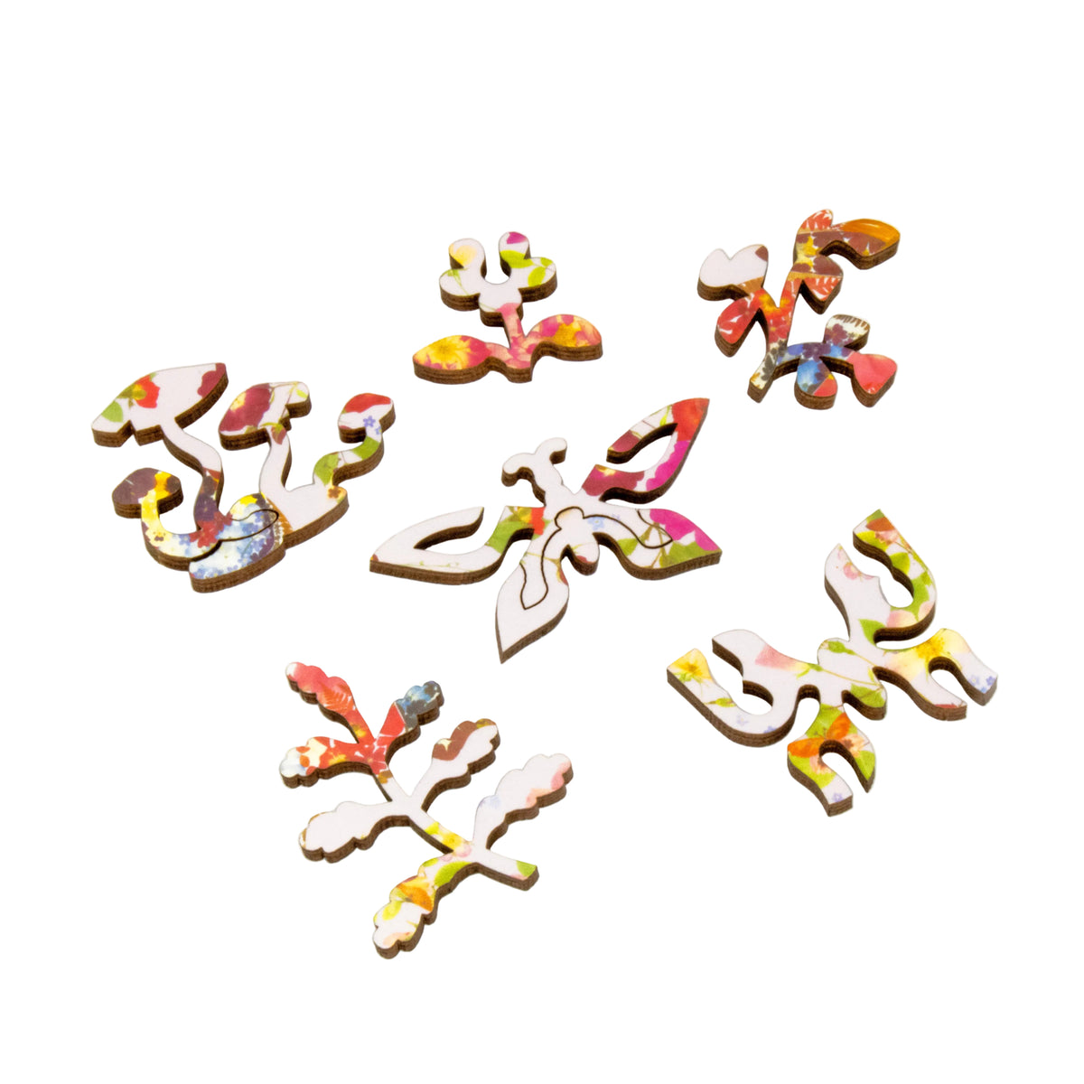 Butterfly in Blush - 51 Piece Mini Wooden Jigsaw Puzzle