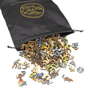 Fairy Tales - 502 Piece Wooden Jigsaw Puzzle - Nautilus Puzzles - Wooden Jigsaw Puzzles For Adults