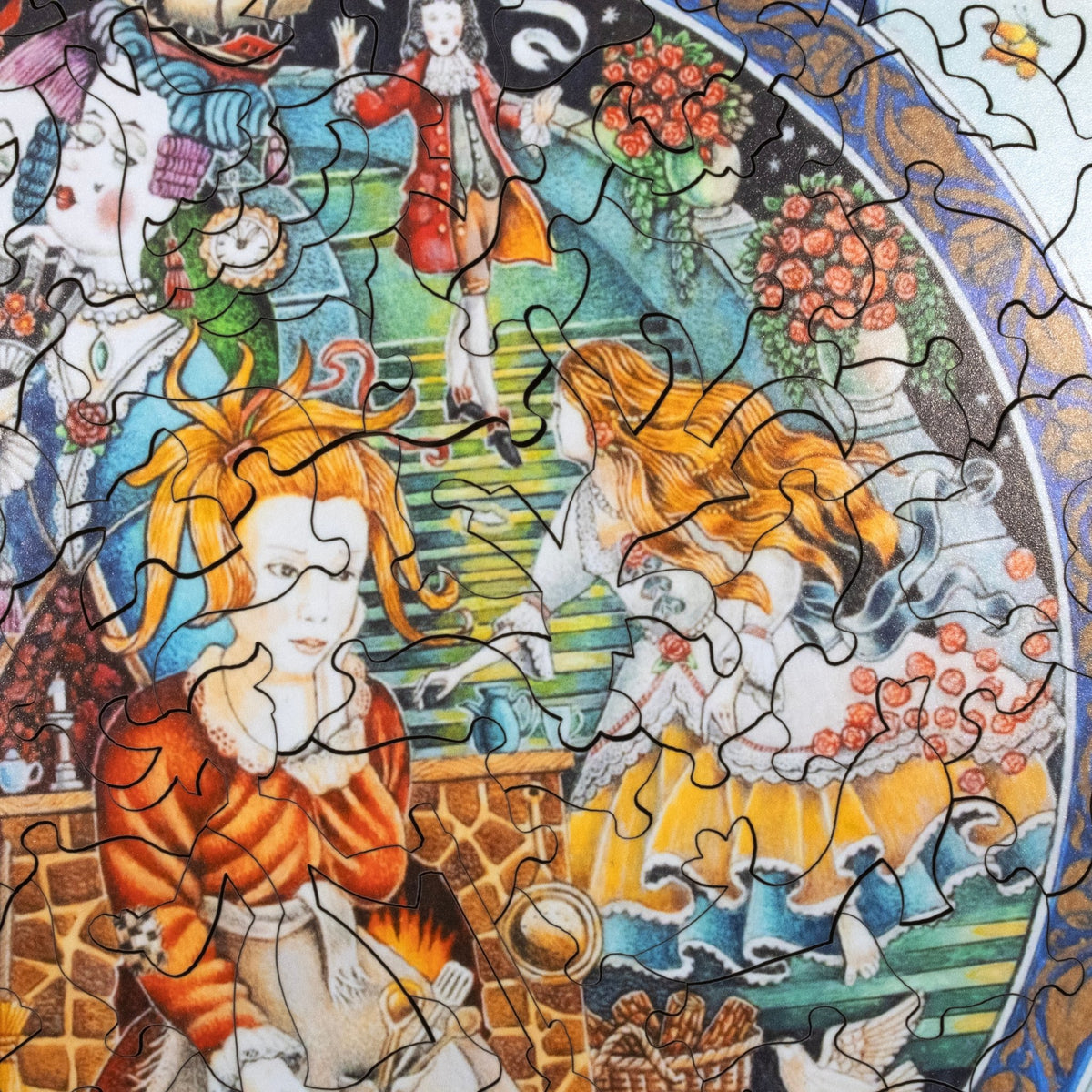 Fairy Tales - 502 Piece Wooden Jigsaw Puzzle - Nautilus Puzzles - Wooden Jigsaw Puzzles For Adults
