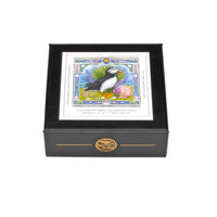 Faroe Islands Puffin (50 Piece Mini Wooden Jigsaw Puzzle) - Nautilus Puzzles - Wooden Jigsaw Puzzles For Adults