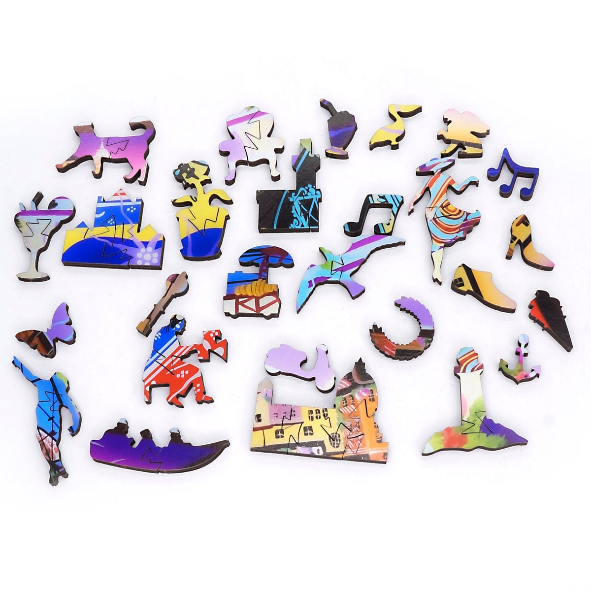 Liberty wooden jigsaw puzzle