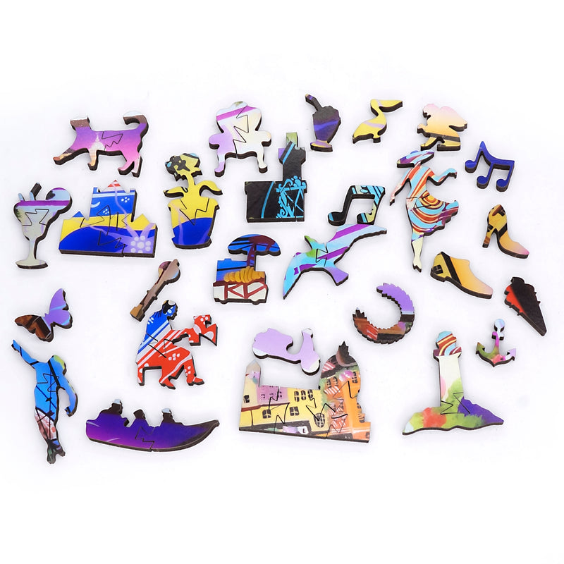 Liberty wooden jigsaw puzzle