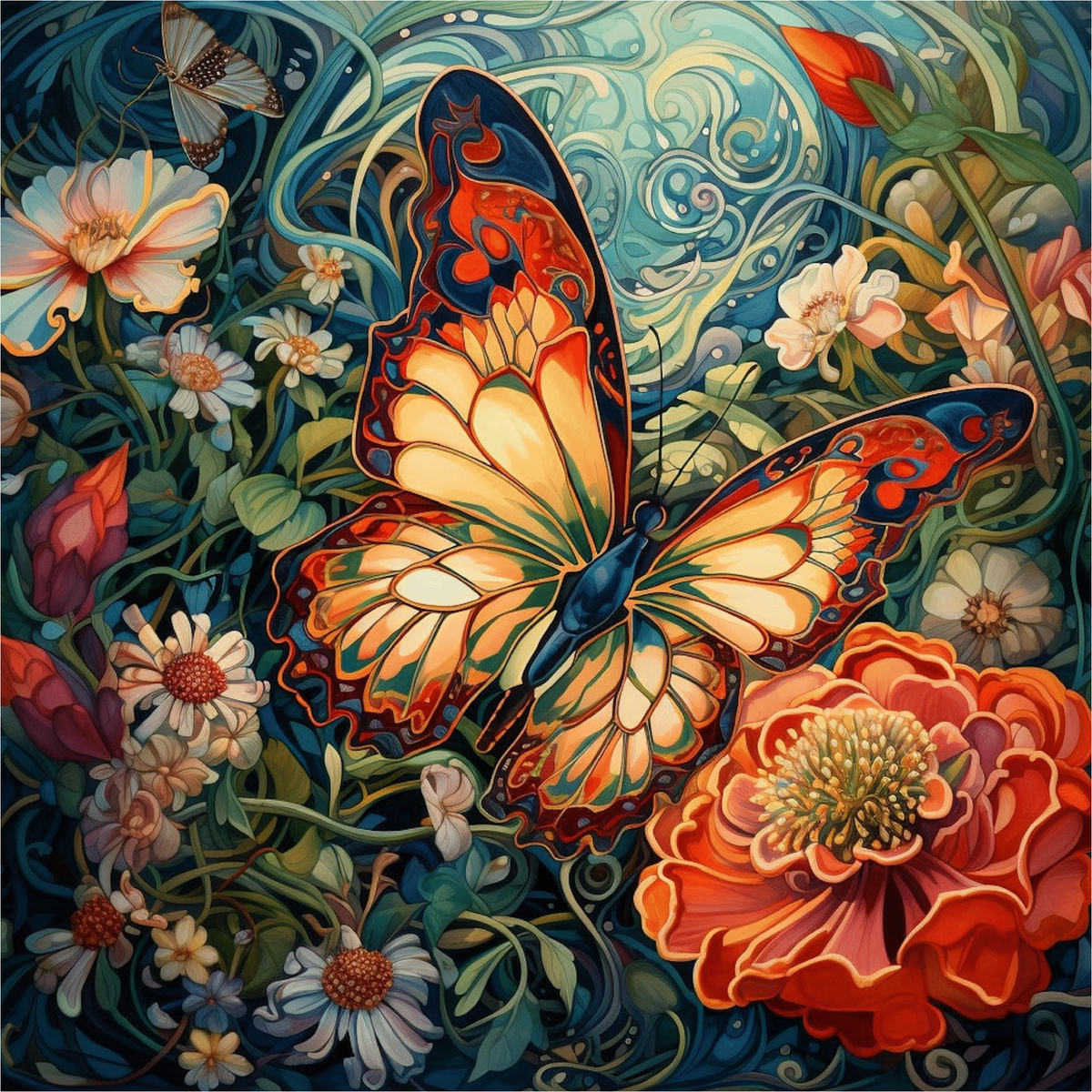 Garden Wings (475 Piece Wooden Jigsaw Puzzle) - Nautilus Puzzles - Wooden Jigsaw Puzzles For Adults