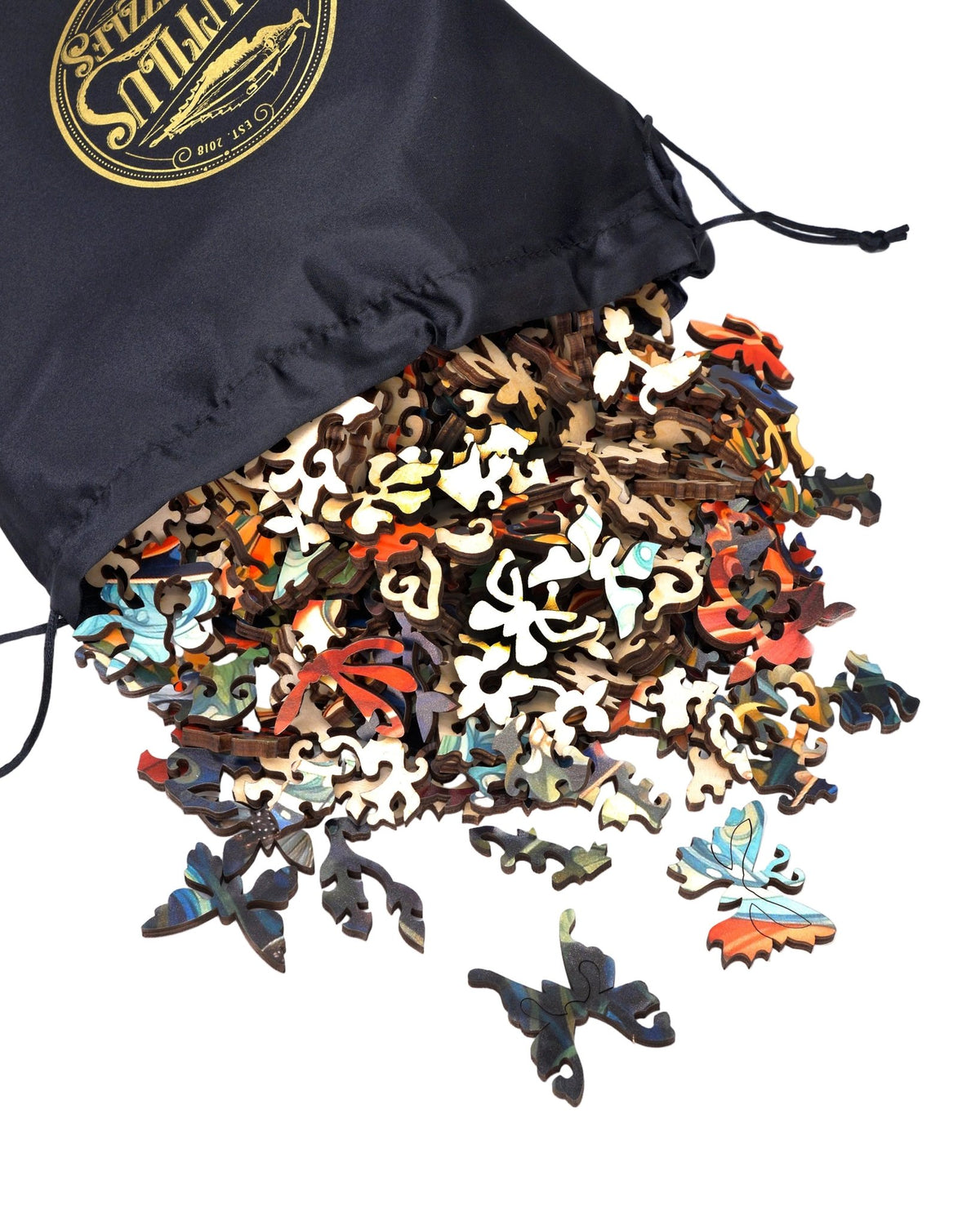 Garden Wings (475 Piece Wooden Jigsaw Puzzle) - Nautilus Puzzles - Wooden Jigsaw Puzzles For Adults