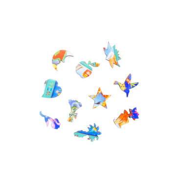 Get Well Soon (50 Piece Mini Wooden Jigsaw Puzzle) - Nautilus Puzzles - Wooden Jigsaw Puzzles For Adults