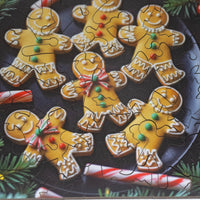 Gingerbread Gathering (50 Piece Mini Christmas Wooden Jigsaw Puzzle) - Nautilus Puzzles - Wooden Jigsaw Puzzles For Adults