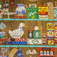 Grandma's Pantry (240 Piece Wooden Jigsaw Puzzle)