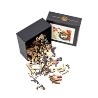 Guardian of the Eastern Winds (51 Piece MINI Wooden Jigsaw Puzzle) - Nautilus Puzzles - Wooden Jigsaw Puzzles For Adults