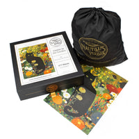 Gustav in the Garden - 477 Piece Wooden Cat Puzzle - Nautilus Puzzles - Wooden Jigsaw Puzzles For Adults