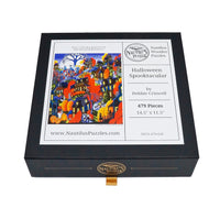 Halloween Spooktacular - 479 Piece Halloween Wooden Jigsaw Puzzle - Nautilus Puzzles - Wooden Jigsaw Puzzles For Adults