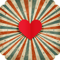 Heart Rays (50 Piece Mini Wooden Jigsaw Puzzle) - Nautilus Puzzles - Wooden Jigsaw Puzzles For Adults