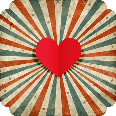 Heart Rays (50 Piece Mini Wooden Jigsaw Puzzle) - Nautilus Puzzles - Wooden Jigsaw Puzzles For Adults