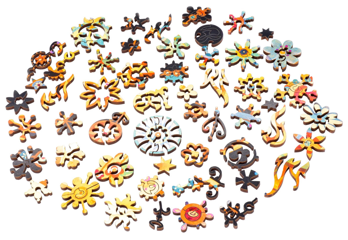 Here Comes the Sun (505 Piece Wooden Jigsaw Puzzle) - Nautilus Puzzles - Wooden Jigsaw Puzzles For Adults