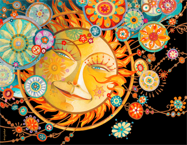 Here Comes the Sun (505 Piece Wooden Jigsaw Puzzle) - Nautilus Puzzles - Wooden Jigsaw Puzzles For Adults