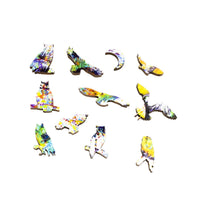 Hoot (60 Piece Mini Wooden Jigsaw Puzzle) - Nautilus Puzzles - Wooden Jigsaw Puzzles For Adults