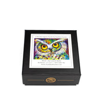 Hoot (60 Piece Mini Wooden Jigsaw Puzzle) - Nautilus Puzzles - Wooden Jigsaw Puzzles For Adults