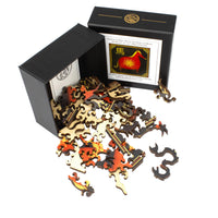 Chinese Zodiac: Horse (50 Piece MINI Wooden Jigsaw Puzzle)