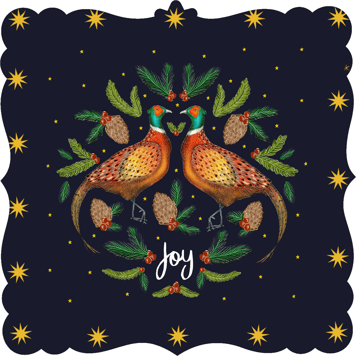 Joy (51 Piece Mini Wooden Jigsaw Puzzle) - Nautilus Puzzles - Wooden Jigsaw Puzzles For Adults