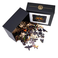 Joy (51 Piece Mini Wooden Jigsaw Puzzle) - Nautilus Puzzles - Wooden Jigsaw Puzzles For Adults