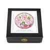 June - Roses (50 Piece Round Mini Wooden Jigsaw Puzzle) - Nautilus Puzzles - Wooden Jigsaw Puzzles For Adults