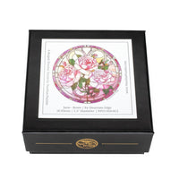 June - Roses (50 Piece Round Mini Wooden Jigsaw Puzzle) - Nautilus Puzzles - Wooden Jigsaw Puzzles For Adults