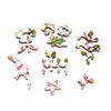 June - Roses (50 Piece Round Mini Wooden Jigsaw Puzzle) - Nautilus Puzzles - Wooden Jigsaw Puzzles For Adults