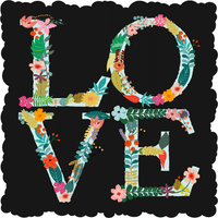 L-O-V-E (60 Piece Mini Wooden Jigsaw Puzzle) - Nautilus Puzzles - Wooden Jigsaw Puzzles For Adults