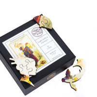 Lady with a Lantern (56 Piece Mini Wooden Jigsaw Puzzle) - Nautilus Puzzles - Wooden Jigsaw Puzzles For Adults