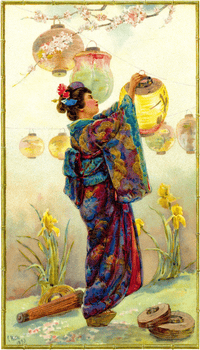 Lady with a Lantern (56 Piece Mini Wooden Jigsaw Puzzle) - Nautilus Puzzles - Wooden Jigsaw Puzzles For Adults