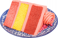 Layer Cake (50 Piece Shaped Mini Wooden Jigsaw Puzzle) - Nautilus Puzzles - Wooden Jigsaw Puzzles For Adults