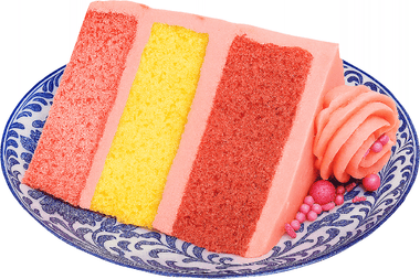 Layer Cake (50 Piece Shaped Mini Wooden Jigsaw Puzzle) - Nautilus Puzzles - Wooden Jigsaw Puzzles For Adults