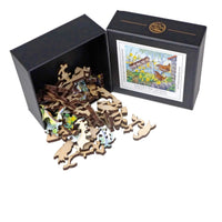 Learning to Sing (50 Piece Mini Wooden Jigsaw Puzzle) - Nautilus Puzzles - Wooden Jigsaw Puzzles For Adults