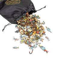 Lots of Lures (503 Piece Wooden Jigsaw Puzzle) - Nautilus Puzzles - Wooden Jigsaw Puzzles For Adults