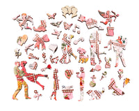 Love Letters (474 Piece Wooden Jigsaw Puzzle) - Nautilus Puzzles - Wooden Jigsaw Puzzles For Adults
