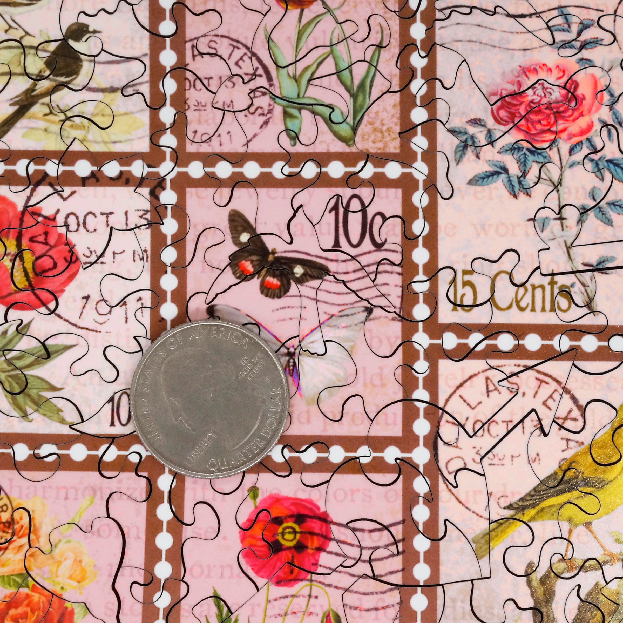 Stave wooden jigsaw puzzle