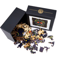 Stave wooden jigsaw puzzle