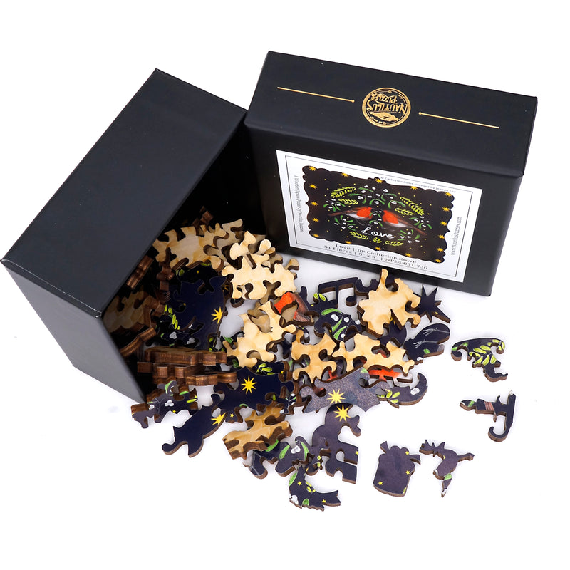 Stave wooden jigsaw puzzle