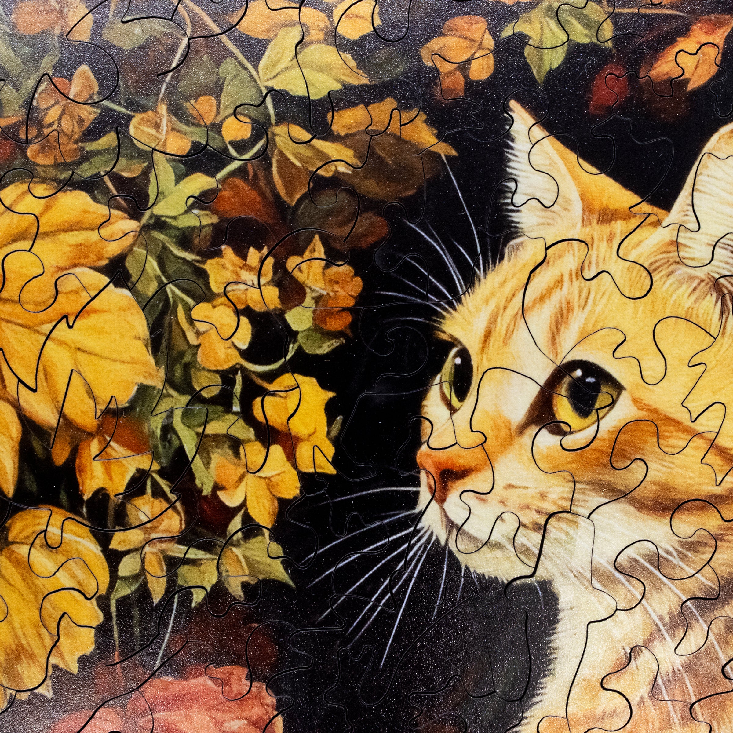 Cat Wooden Jigsaw Puzzle