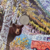 Maroon Bells (500 Piece Wooden Jigsaw Puzzle) - Nautilus Puzzles - Wooden Jigsaw Puzzles For Adults